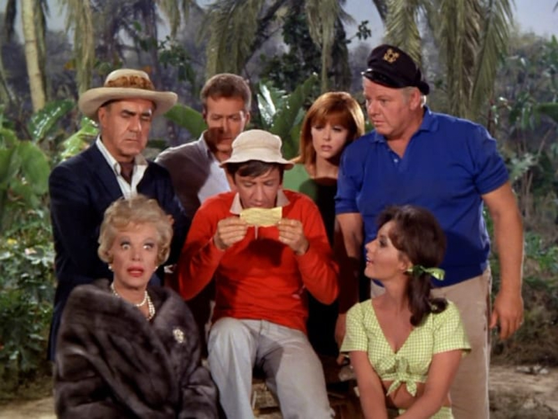 The cast of the show Gilligan's Island